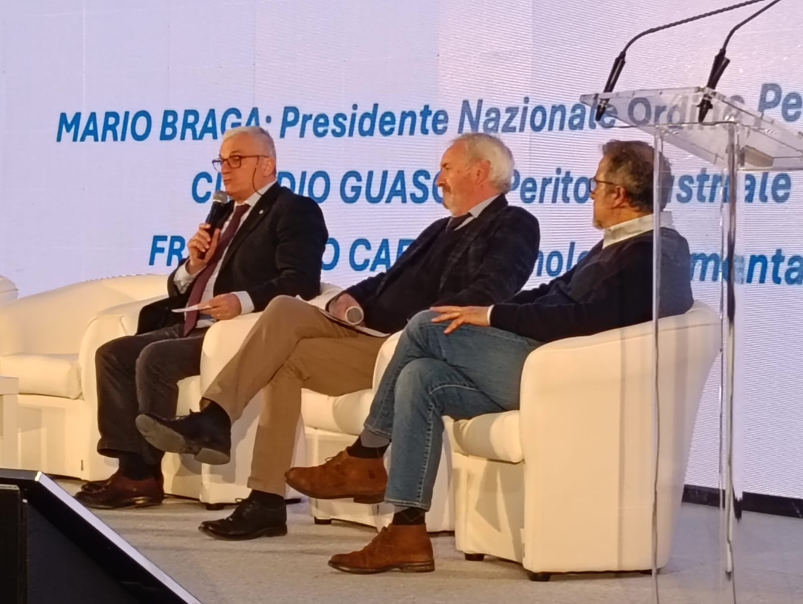 Da sx Braga, Guasco, Caffa
